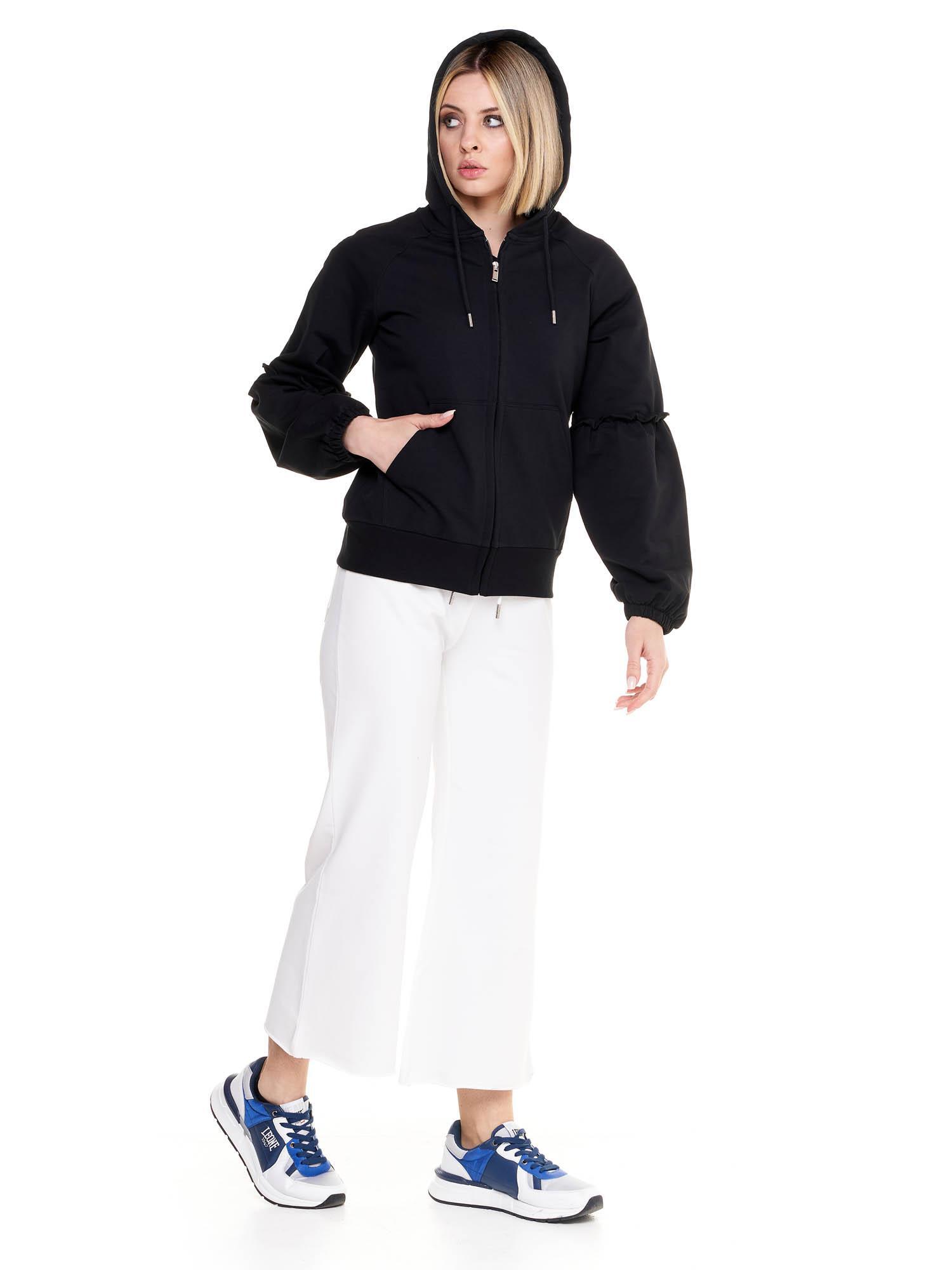 Felpa con cappuccio e zip da donna Sparkly 3/6