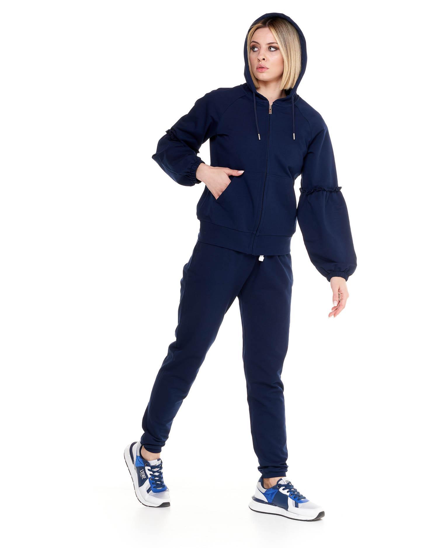Felpa con cappuccio e zip da donna Sparkly 3/6