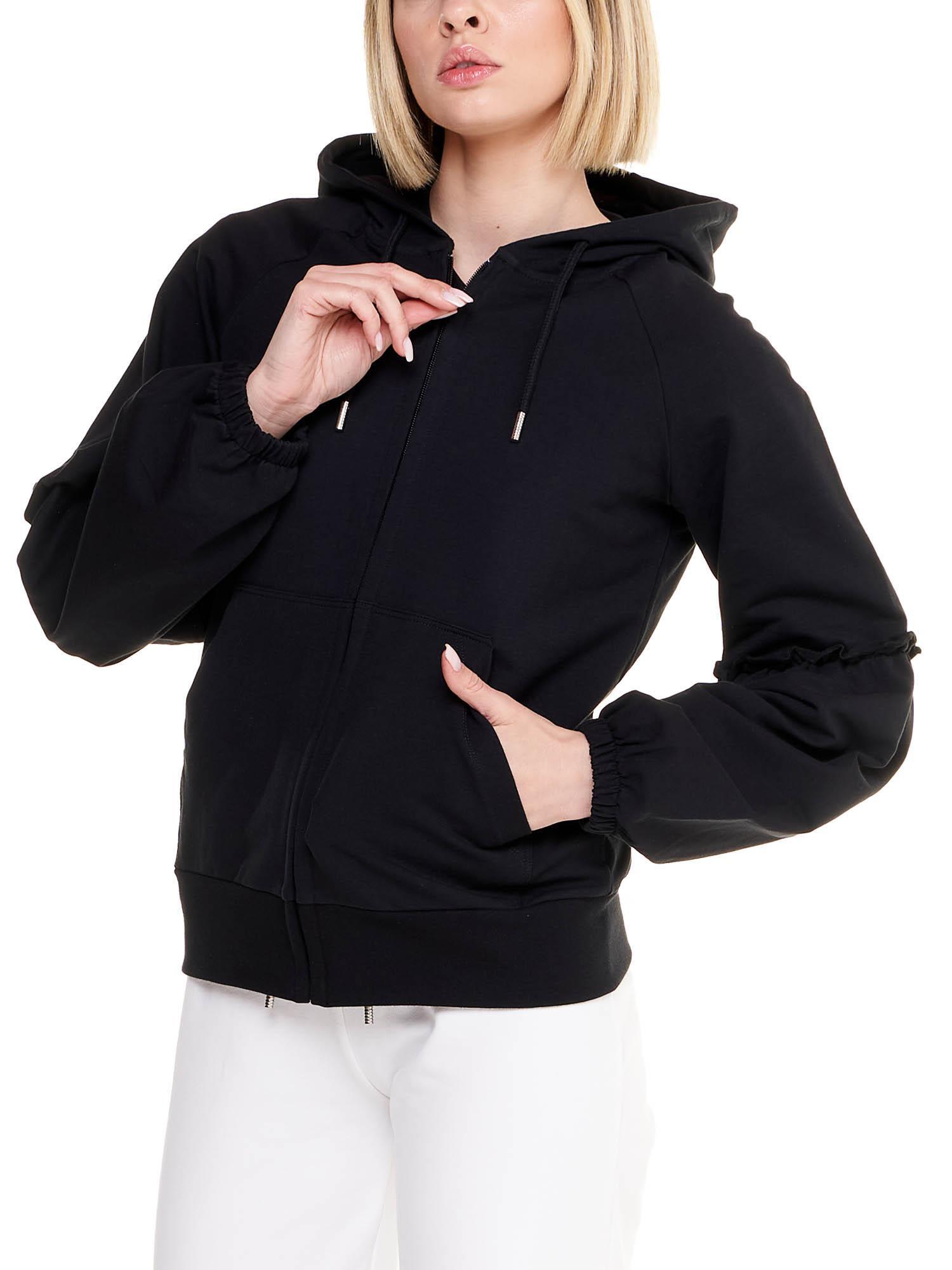 Felpa con cappuccio e zip da donna Sparkly 5/6