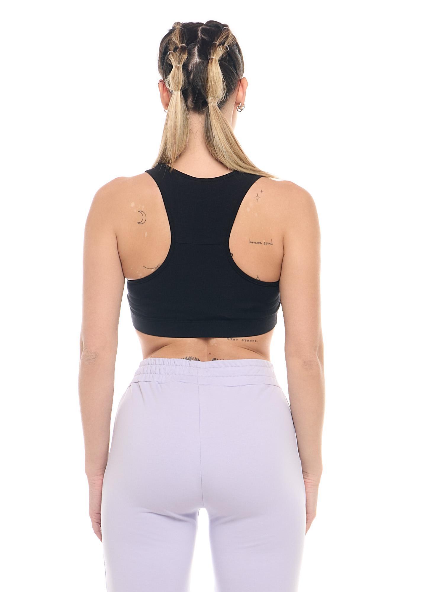 Top de ginástica feminino Leone Basic 4/8
