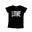 Tricou cu mânecă scurtă și logo mare pentru fete Foil