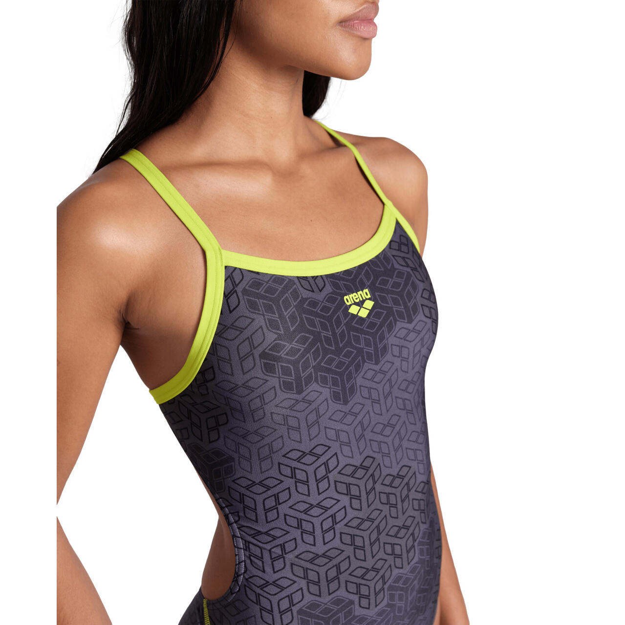 Costume da bagno donna a 1 pezzo Arena Kikko Challe 3/6
