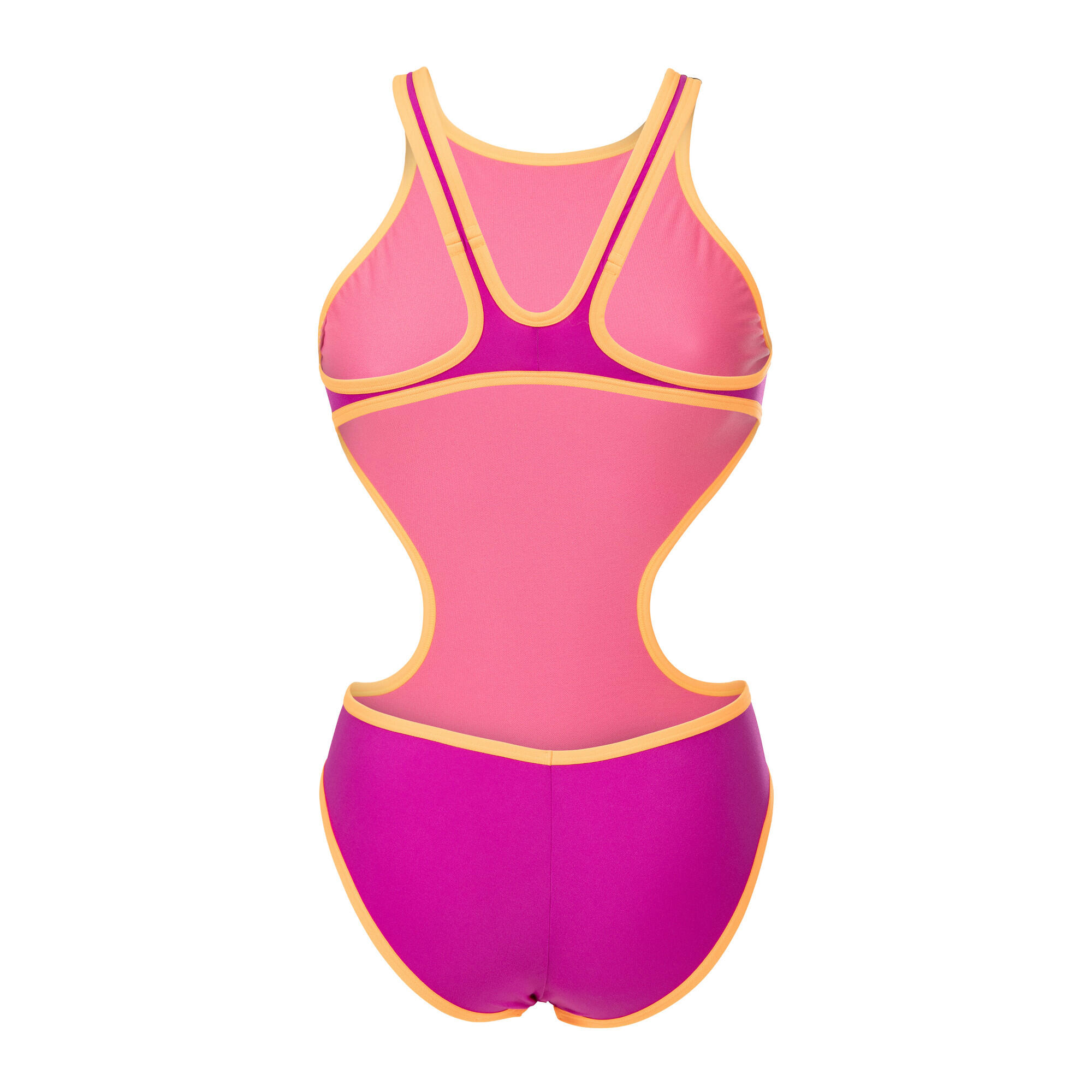 W Arena One Biglogo One Piece - very fuchsia/fluo orange 2/9