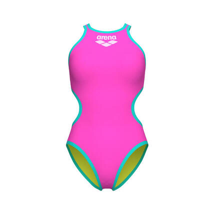 Arena One Biglogo Einteiler in Rosa