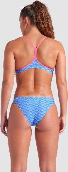 Costume da bagno 2 pezzi da donna Arena New Monogram Blue 2/5