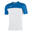 Maillot manches courtes football Homme Joma Winner blanc bleu roi