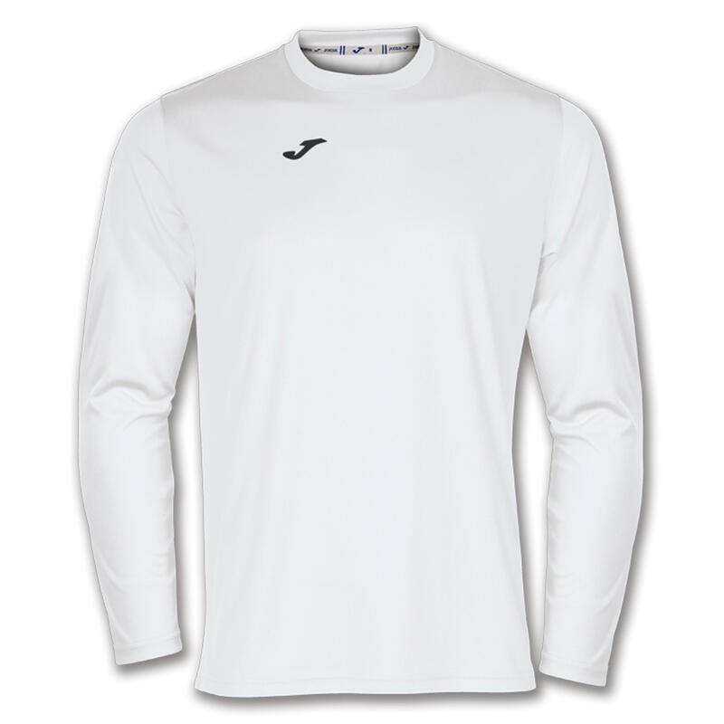 T-shirt manches longues football - Combi blanc homme