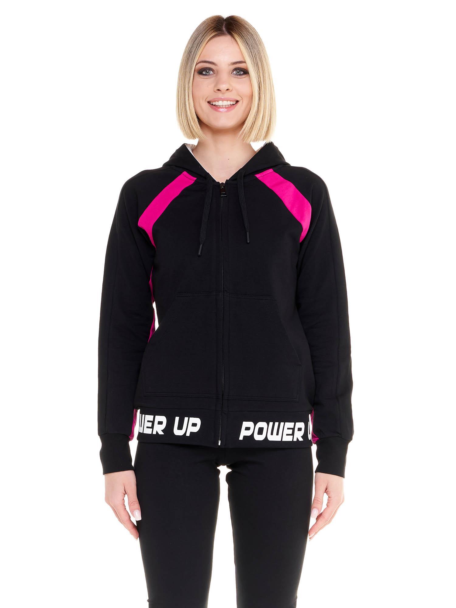 Felpa da donna con cappuccio e zip Neon 1/6