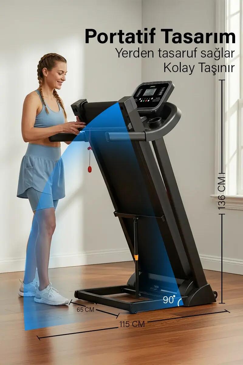 Proforce Hera Katlanabilir Koşu Bandı 4/4
