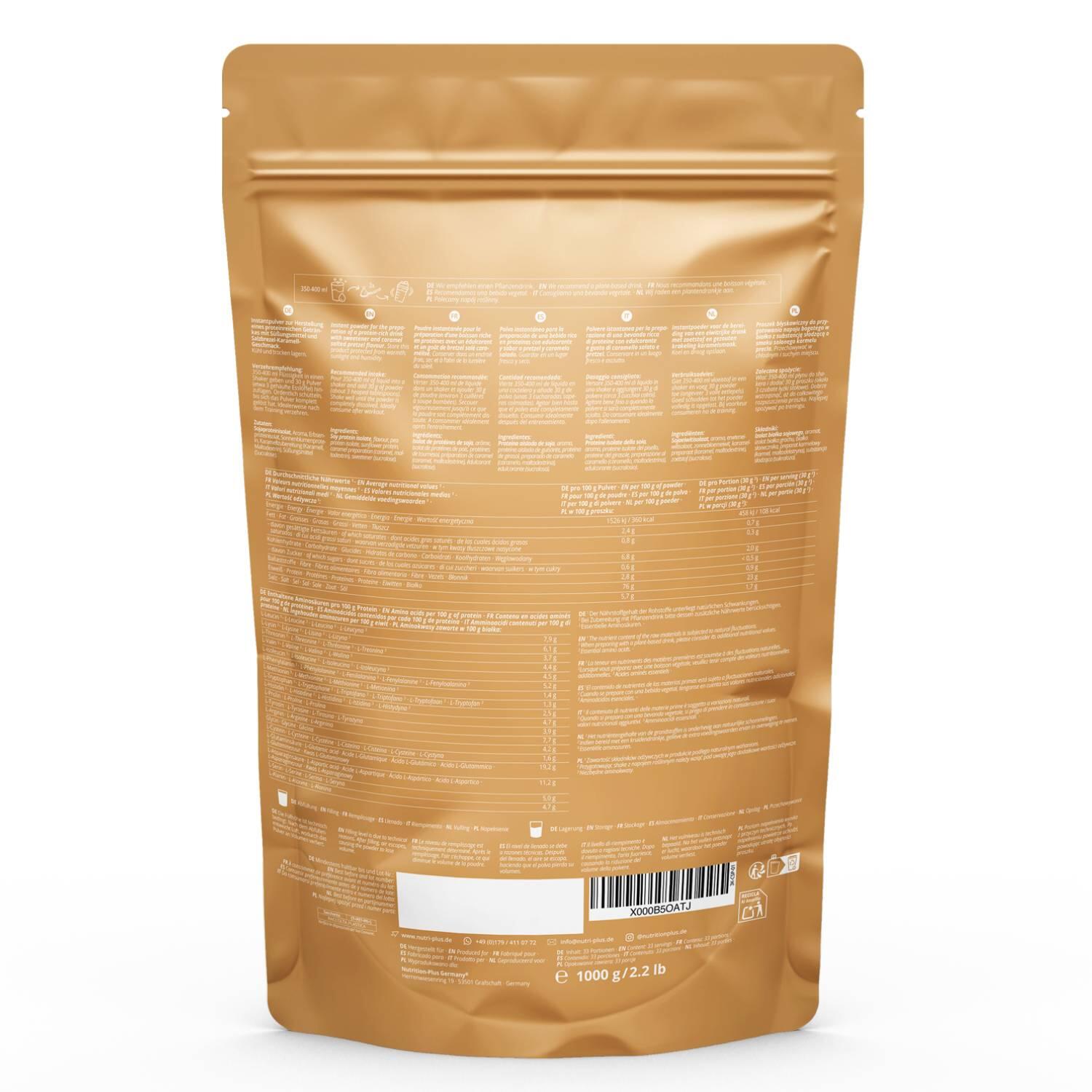 Proteína en polvo 3K 1000 g - Caramelo y pretzel salado 2/5