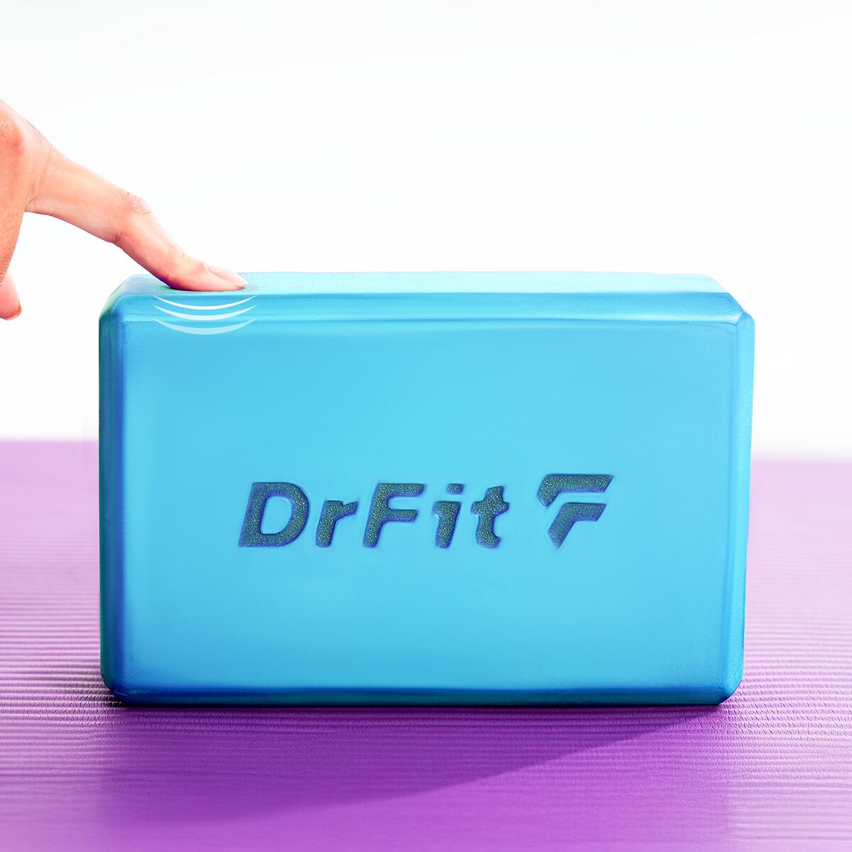 Twarda kostka do jogi bloczek klocek piankowy do pilatesu blok do fitness DrFit 2/7