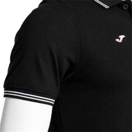 Polo Manches Courtes Football Homme Joma Confort Classic Noir 5/5
