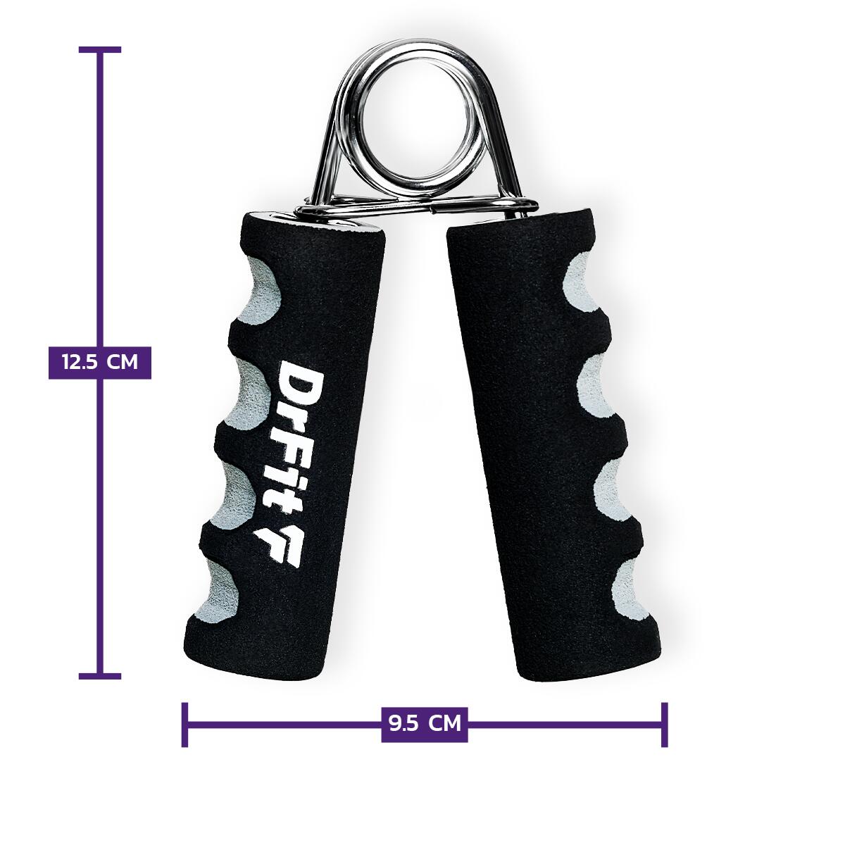 Handgrip ściskacz do dłoni trenażer chwytu siły przedramienia zestaw 2szt. DrFit 3/7