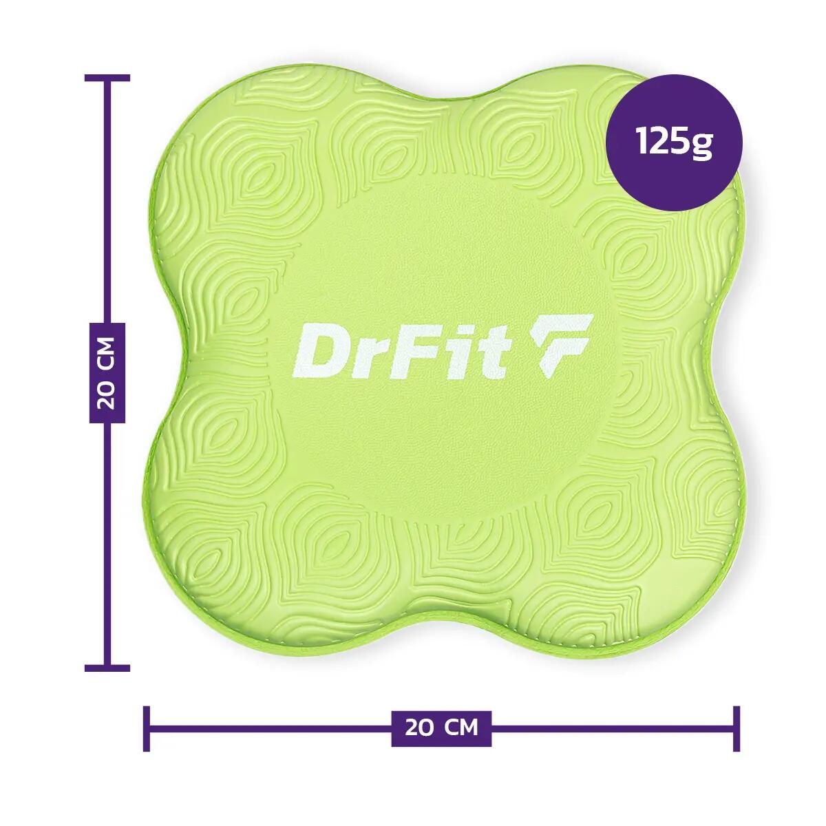 Podkładki amortyzujące do ćwiczeń i jogi pod kolana łokcie nadgarstki DrFit 2/6