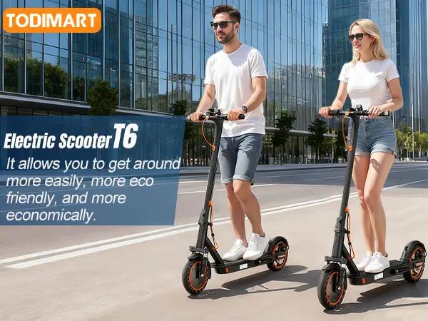 TODIMART T6S 8,5" Opvouwbare E-Scooter 6/7