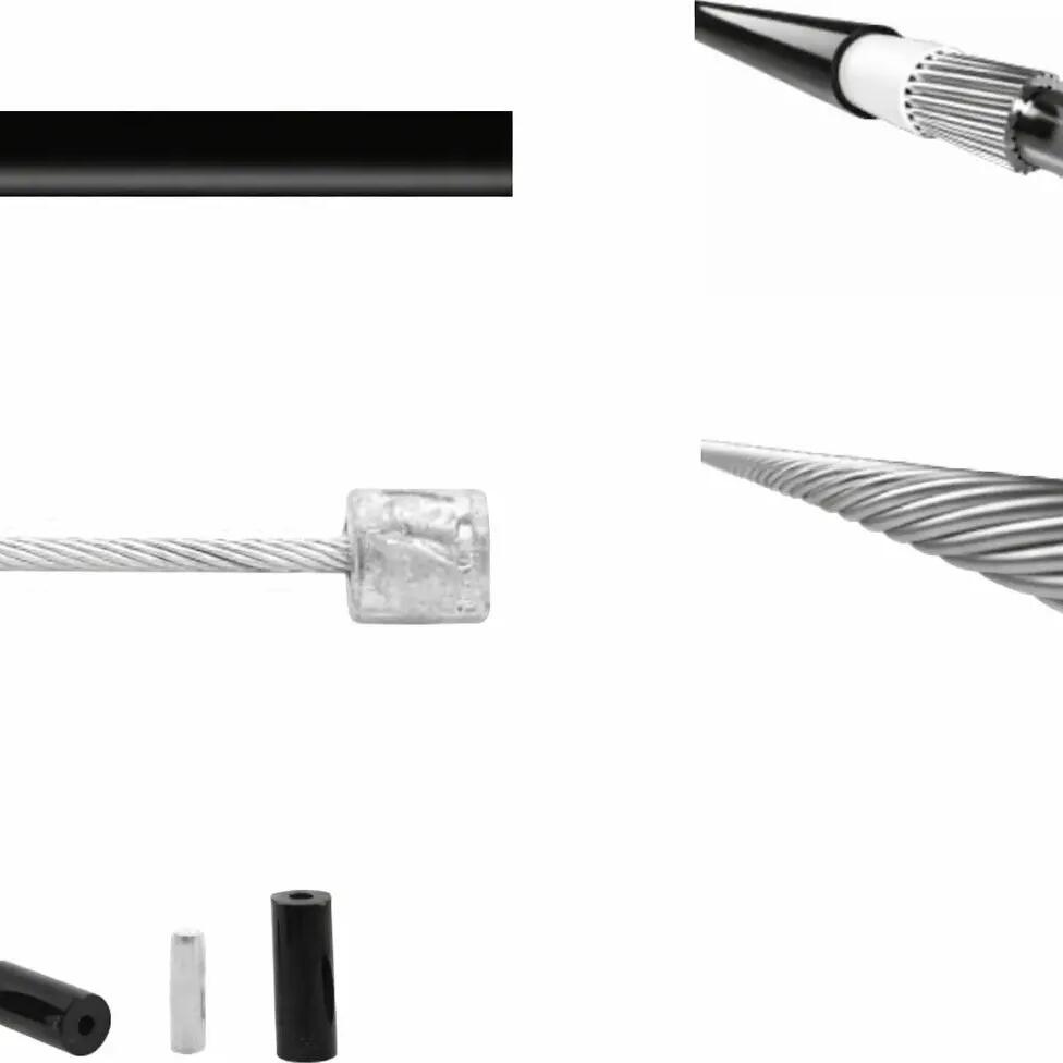Elvedes Micro Flex Cable and Housing Kit for Single-Chainring Drivetrain, Ø 3.0