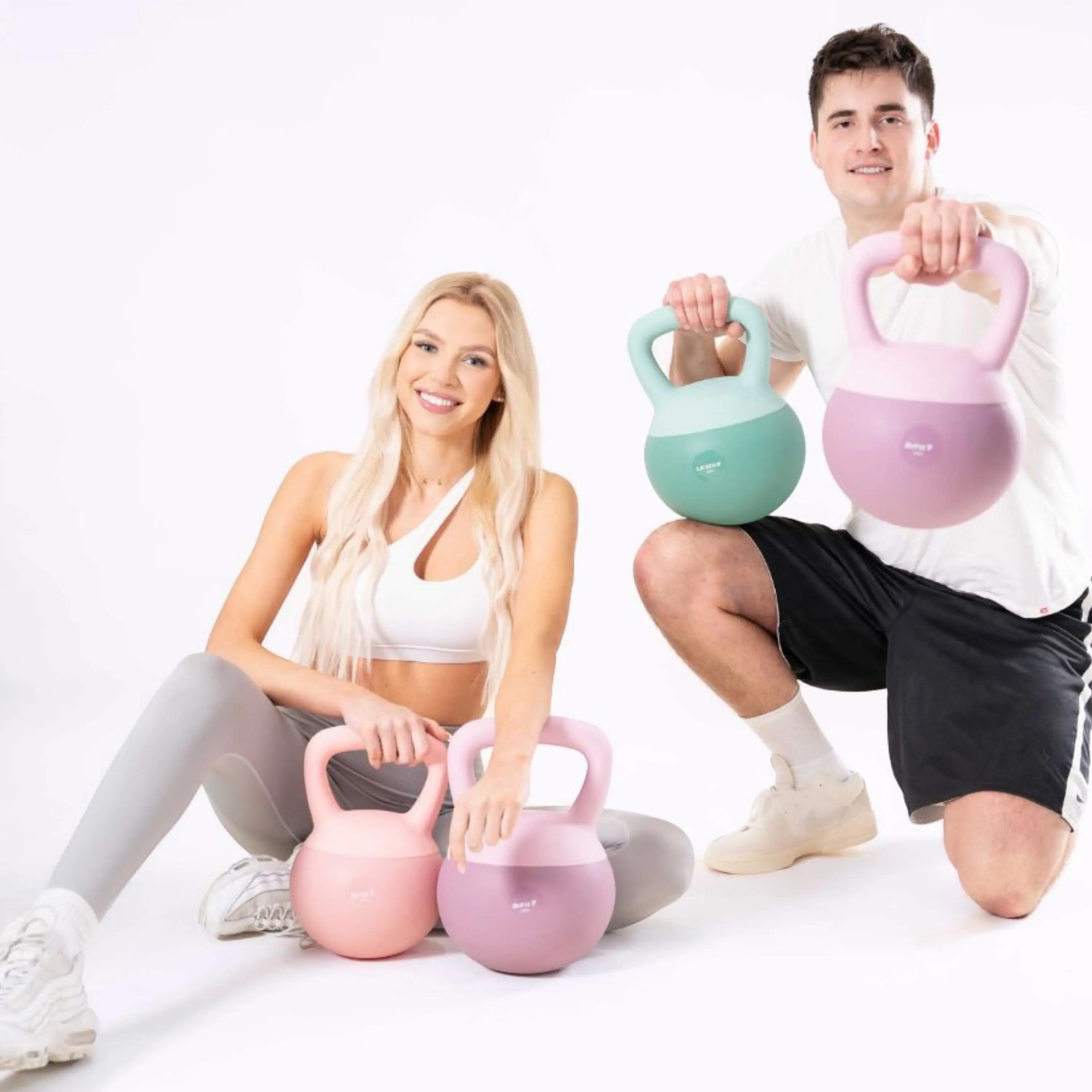 Kettlebell hantla do ćwiczeń fitness odważnik kulowy ciężar do treningu DrFit 7/7