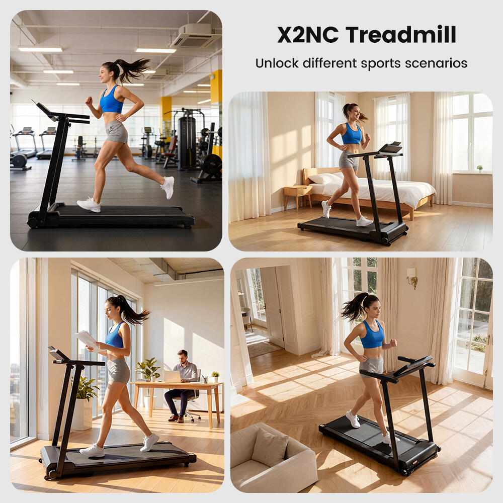 Tapis de course pliable X2NC – Moteur silencieux de 2,5 CV, contrôle via APP 7/7