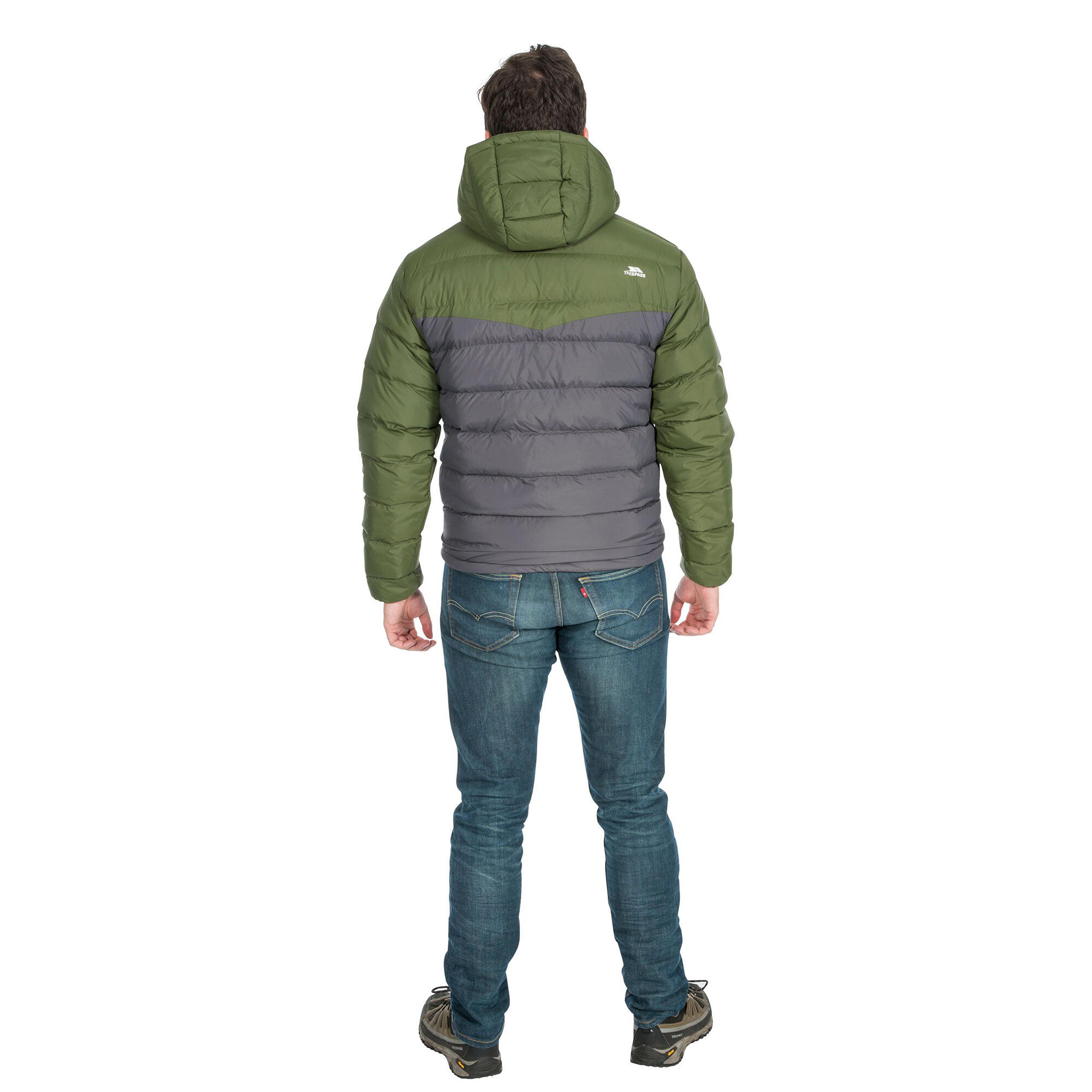 OSKAR Men's Down Jacket (Khaki Green)