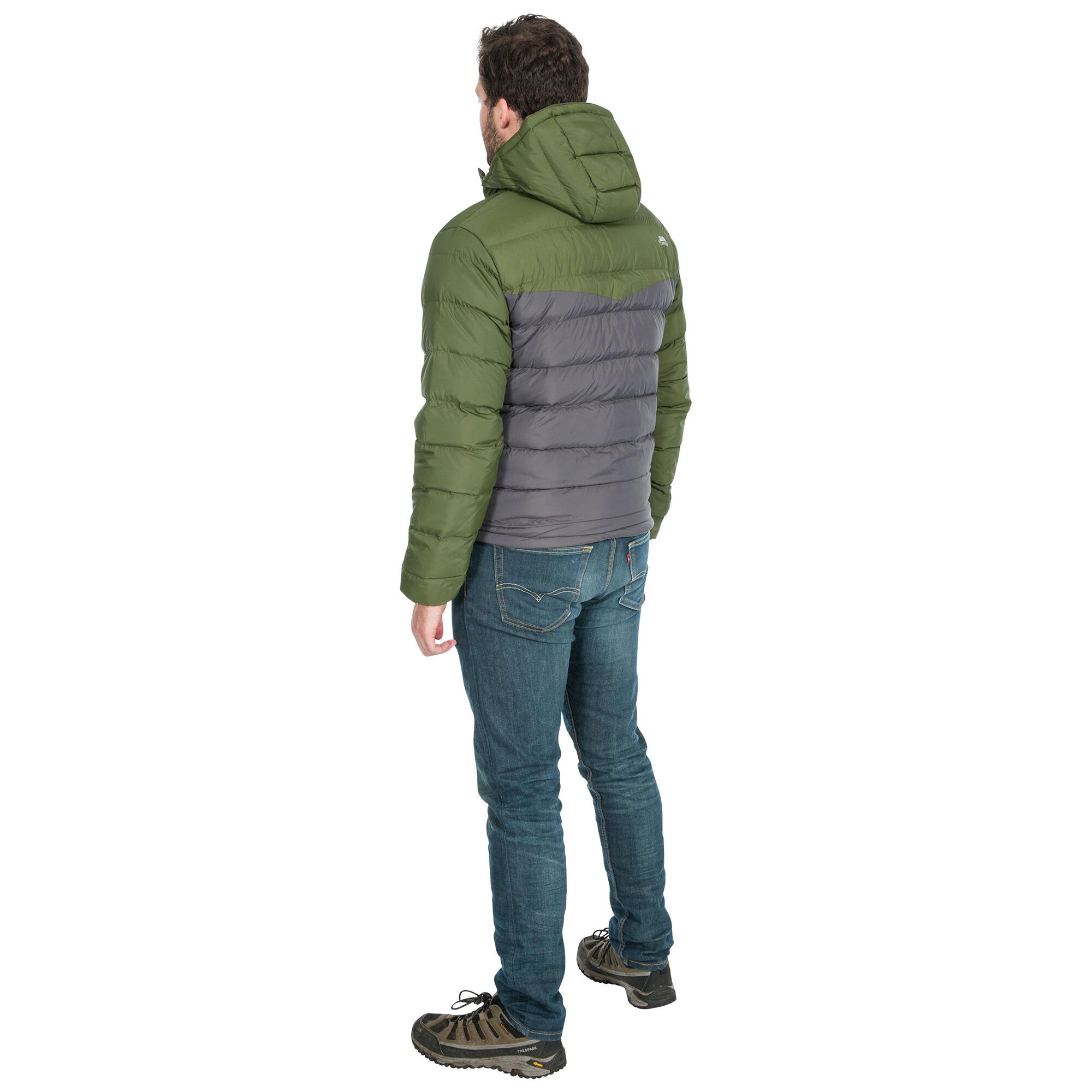 OSKAR Men's Down Jacket (Khaki Green)