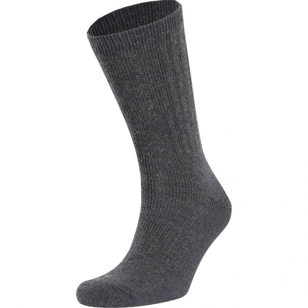 Stroller Chaussettes De Randonnée En Laine Homme (Noir Chiné) 3/4