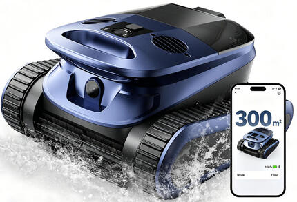 Poolrobot Poolreiniger für Boden und Wände, Wasserlinie, U9 PRO, mit APP