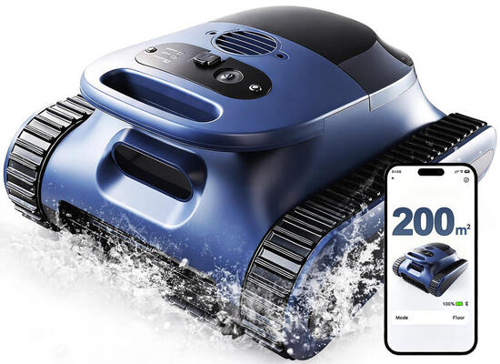 Poolrobot Poolreiniger für Boden und Wände, U9, mit APP