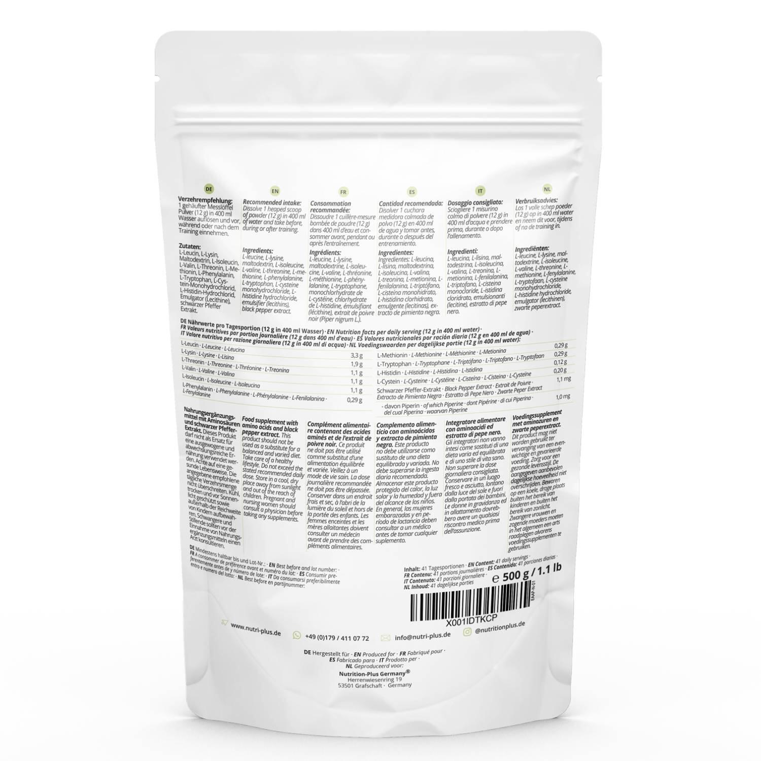 EAA Instant Powder 500 g - Natural 2/5