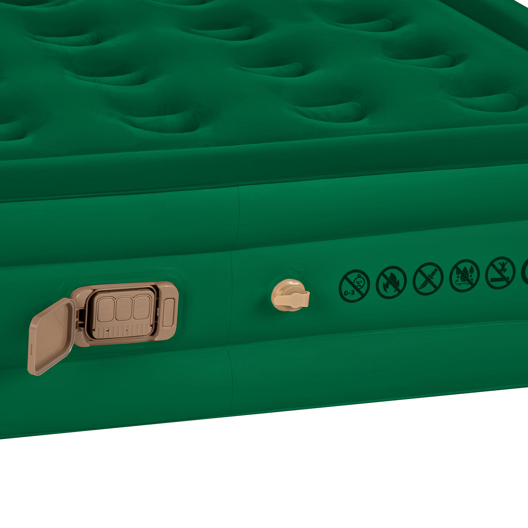 Tweepersoonsmatras kingsize + elektrische pomp NC2808 Nils Camp 5/7