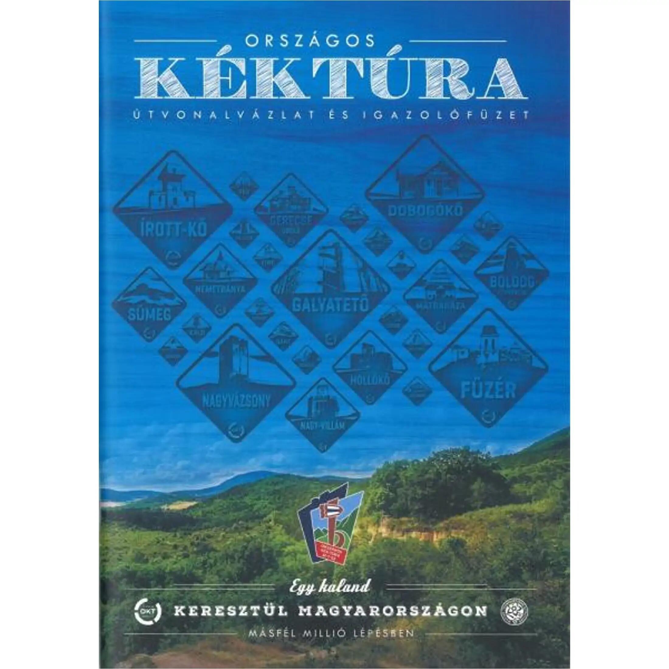 KÉKTÚRA I + II. térképszett igazolófüzettel 4/4