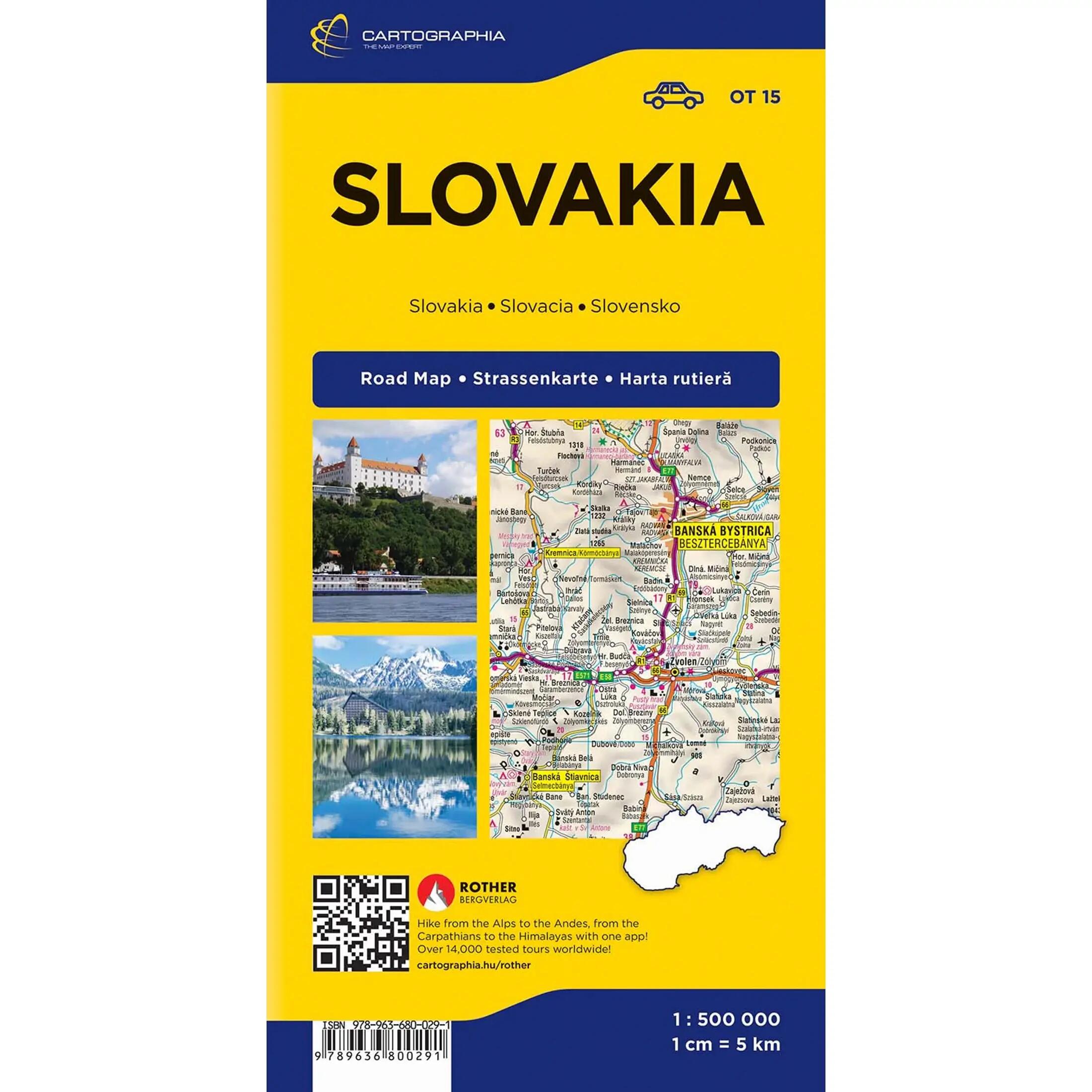 Szlovákia autótérkép 2/7