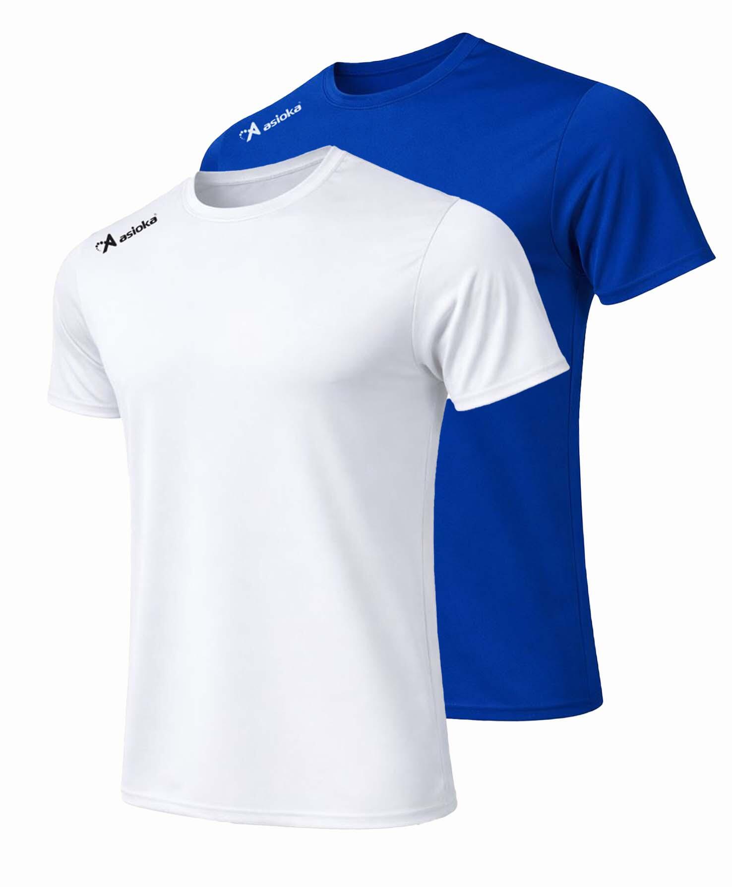 blanco / azul royal