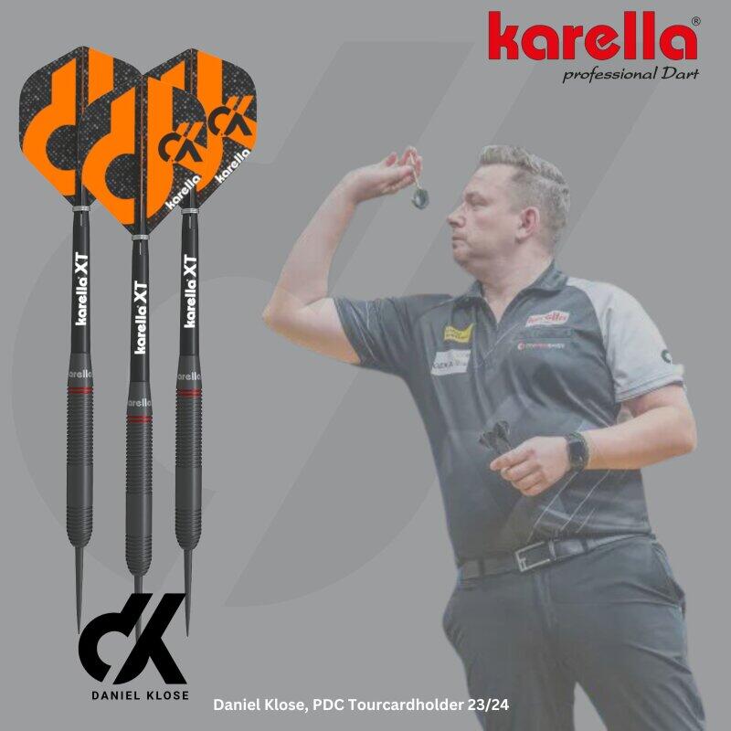 Karella Steeldart Daniel Klose, 90% Tungsten 24g 7/7
