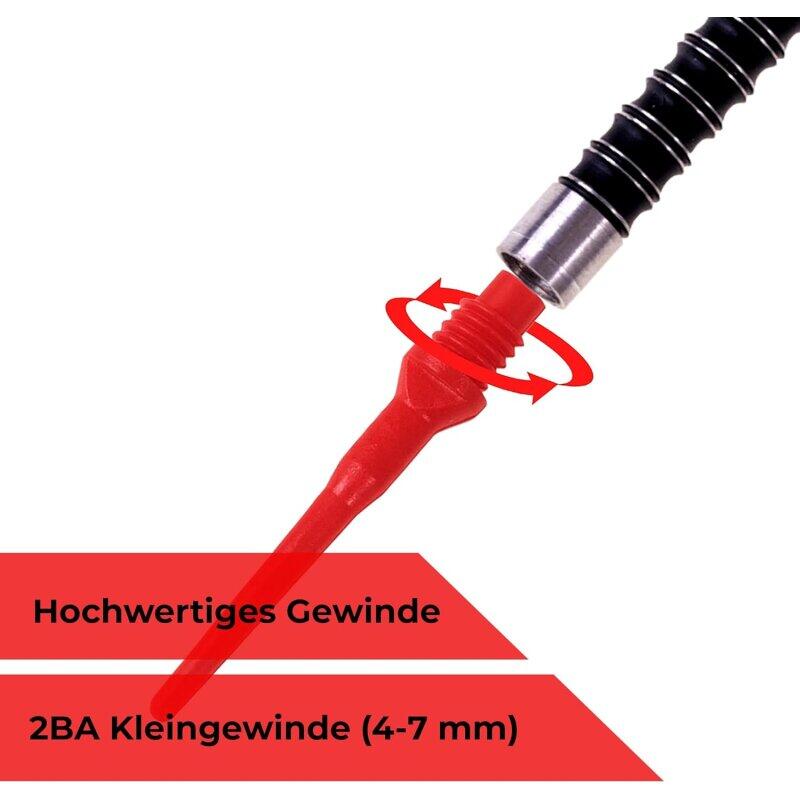 Karella Softspitze Keypoint 2BA Gewinde 1000 St. Rot 2/6