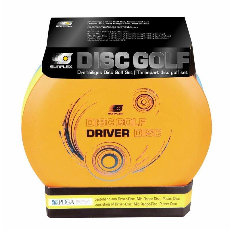 Sunflex Disc Golf Wurfscheiben + Target Set 2/7