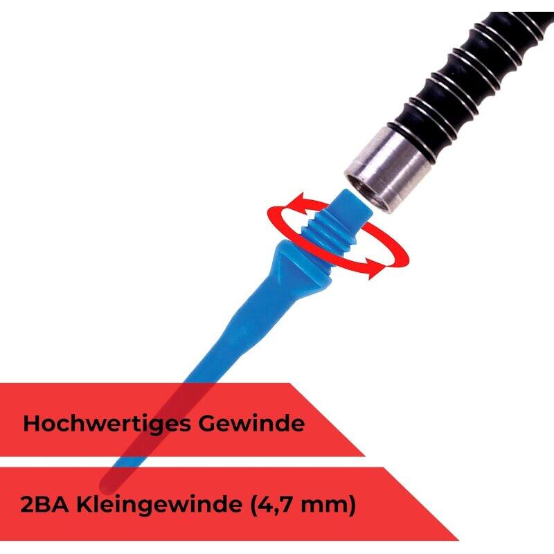 Karella Softspitze Keypoint 2BA Gewinde 1000 St. Blau 2/6