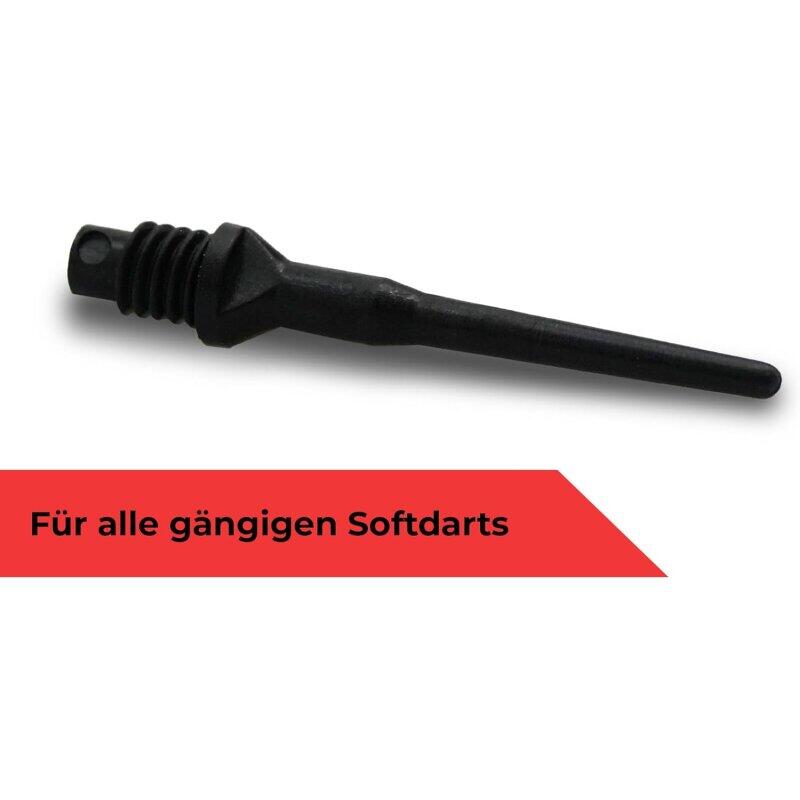 Karella Softspitze Keypoint 2BA Gewinde 1000 St. Schwarz 4/6
