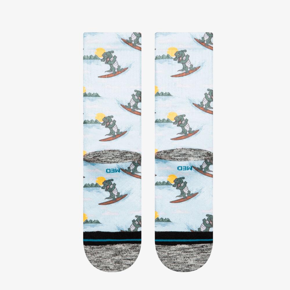 Stance Later Gator Lichtblauwe Sokken 3/7