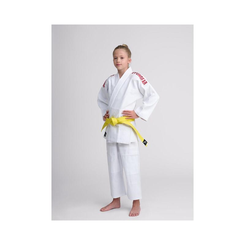 Kimono Judo KIDS Ippon Gear GI NXT Alb/Rosu