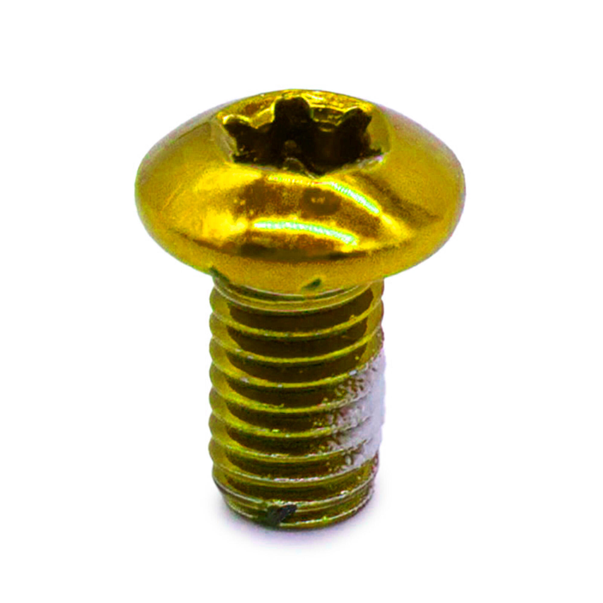 Tornillo amarillo M5x10 para discos de freno - 12 uds 4/5