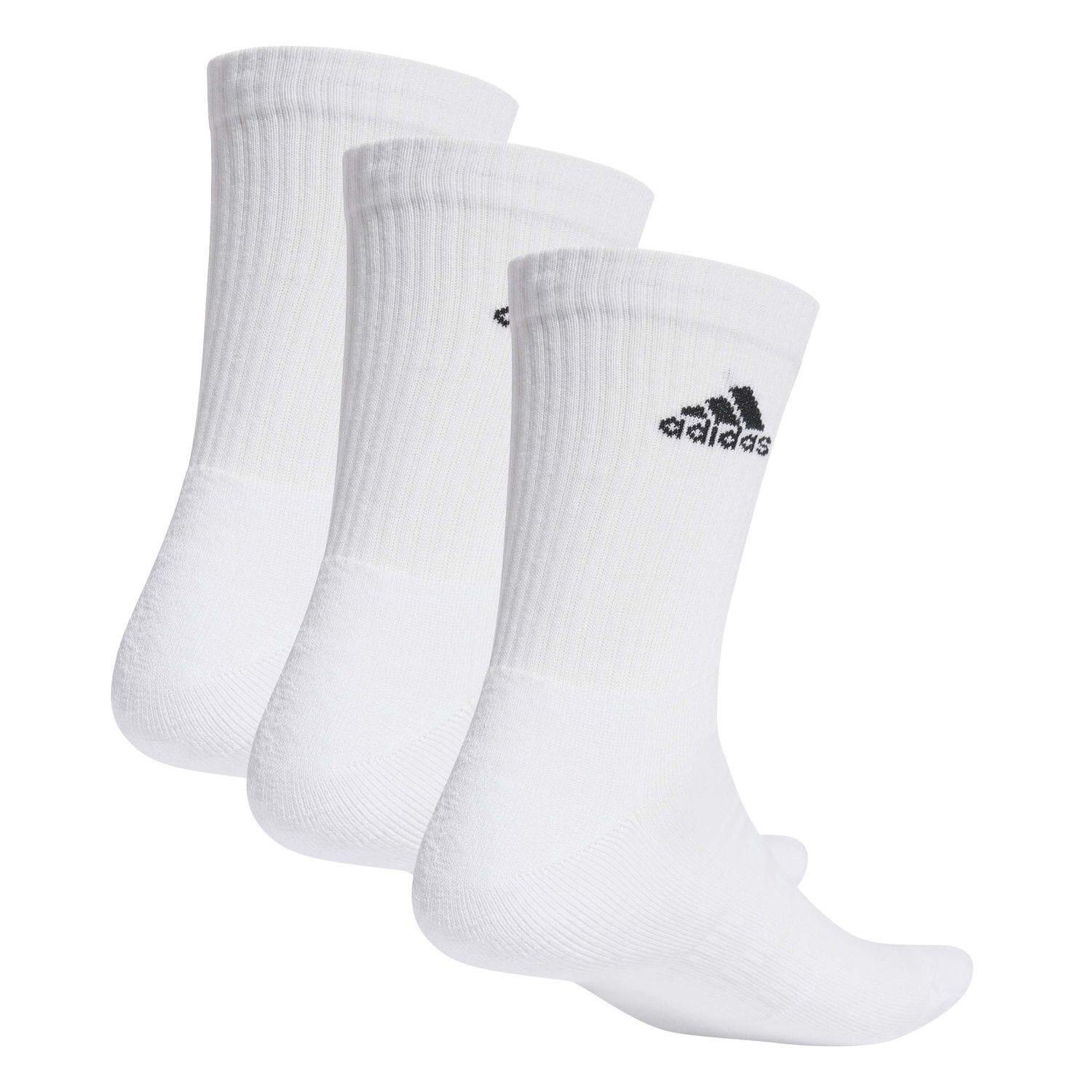 adidas CUSHIONED CREW Tennissocken Sportsocken Damen Herren Unisex 3 Paar 2/4