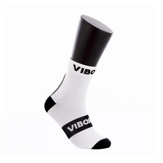 Chaussettes de training VIBORA longues BLANC