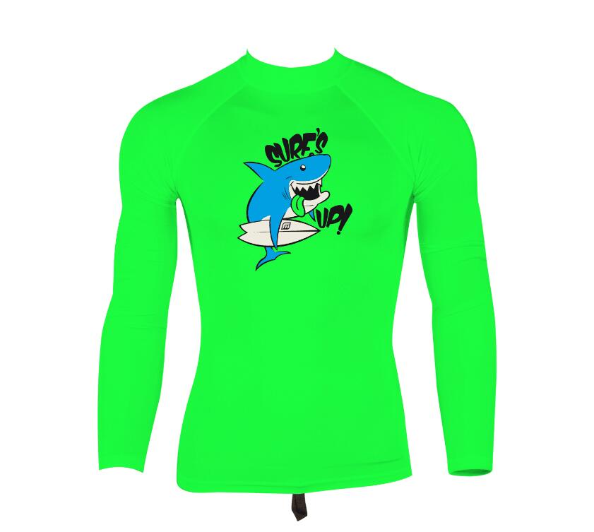 Logo - Lycra L/S UPF 50 Surf Enfant