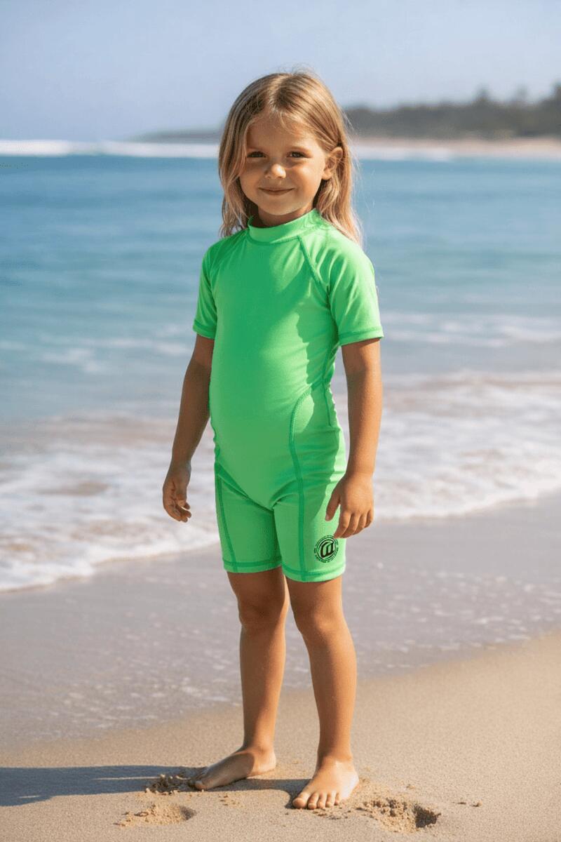 Colorblock - Shorty S/S UPF 50 Lycra Surf Bebé 2/4