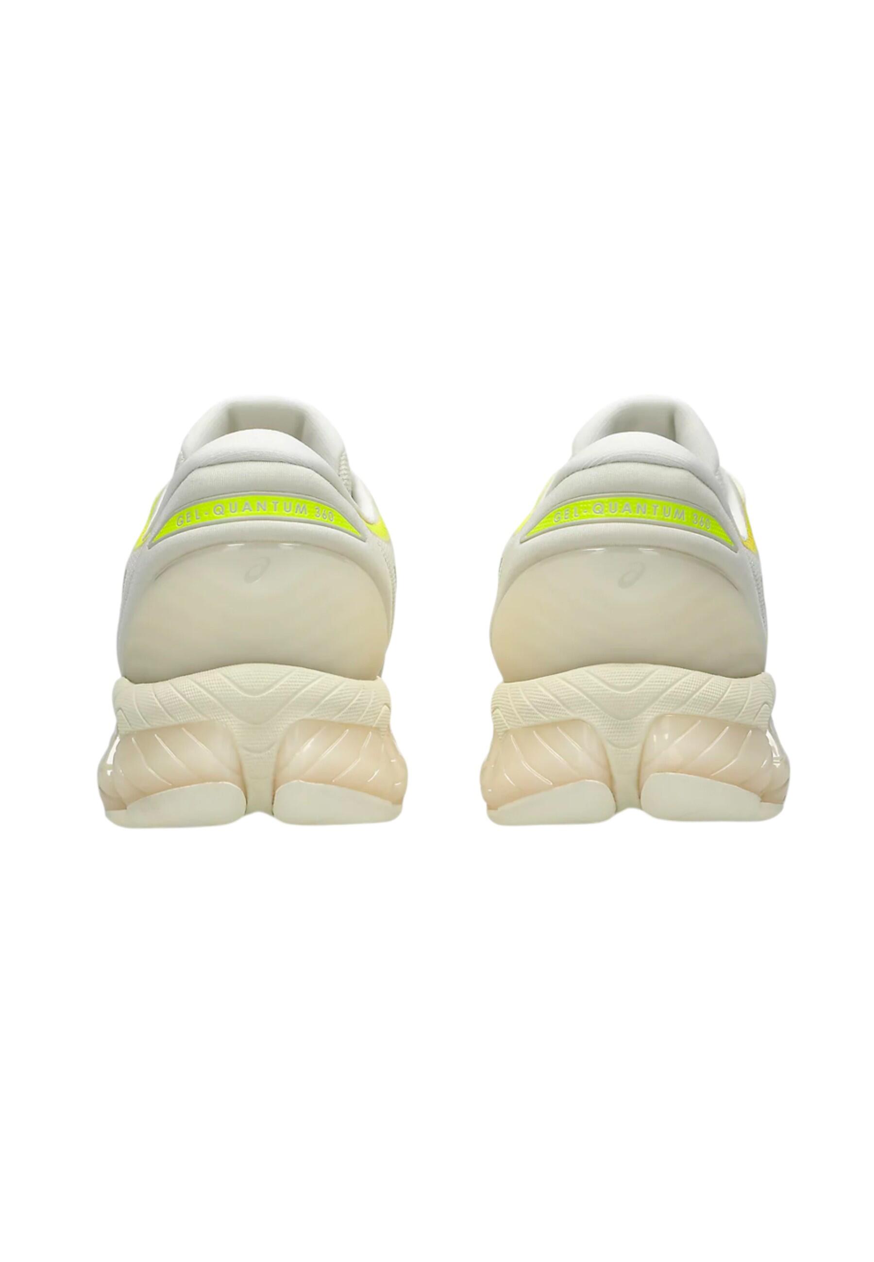 Scarpe Uomo Asics Gelquantum 360 Viii Paris Cream Safety Basses giallo 5/6