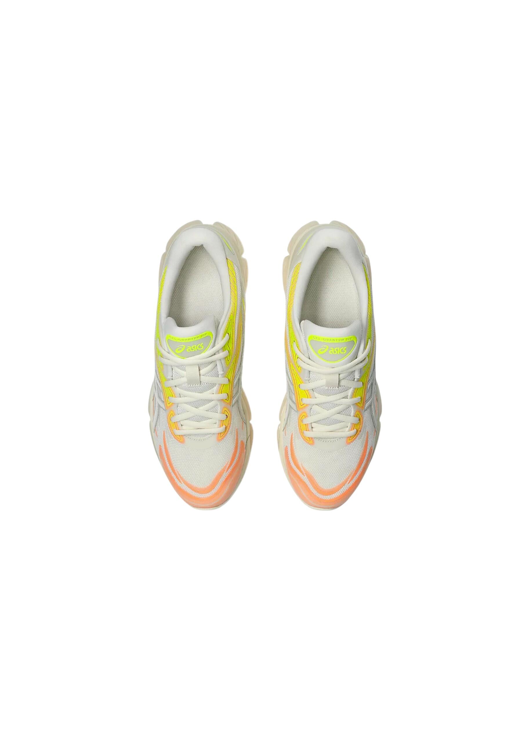 Scarpe Uomo Asics Gelquantum 360 Viii Paris Cream Safety Basses giallo 4/6