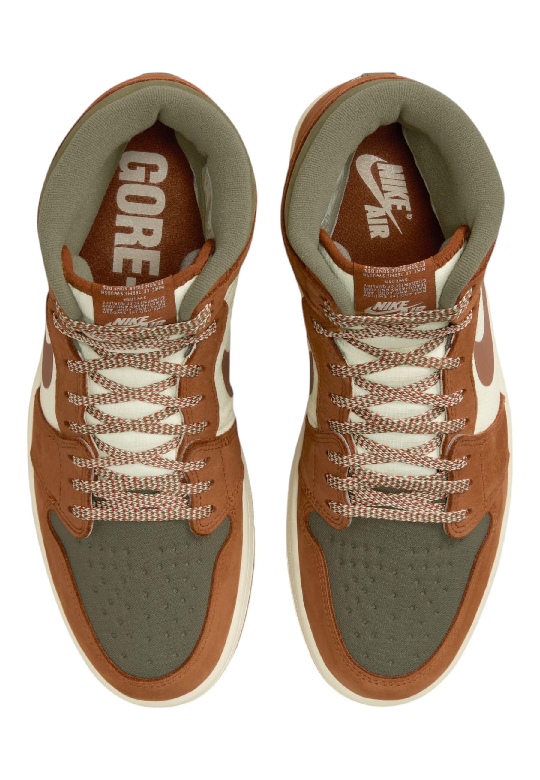 Scarpe  1 Retro High Element Gore-Tex Tan Olive 4/6