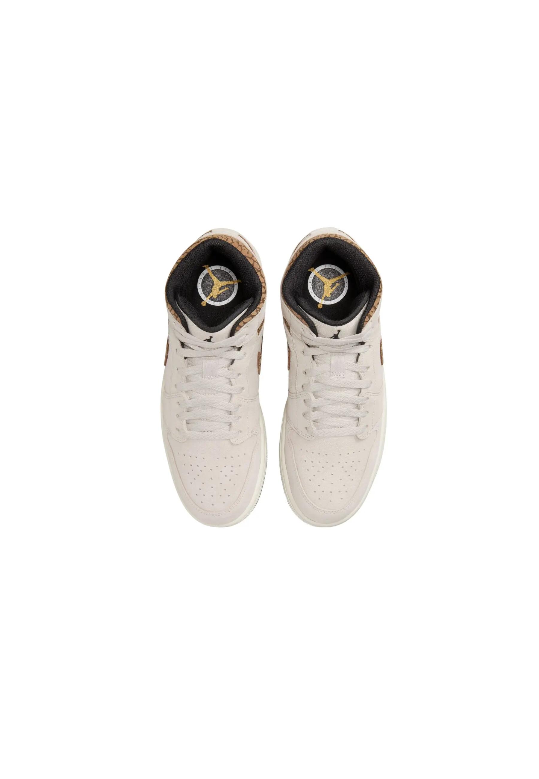 Schoenen  Air Jordan 1 Mid SE Brown Elephant 4/6