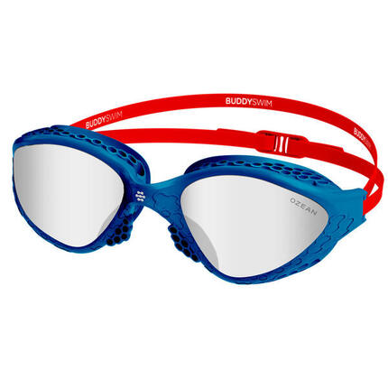 BuddySwim Ozean Lunettes Black/Smoke Eau Libre Triathlon Anti-Buée UV