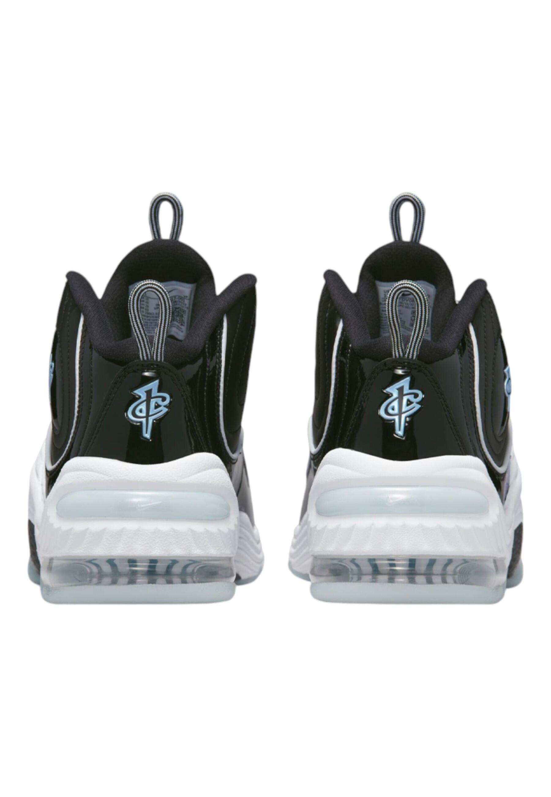 Turnschuhe Mann Nike Air Penny 2 Schwarz 5/6